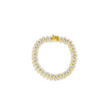 Aternating Diamond Tennis Bracelet