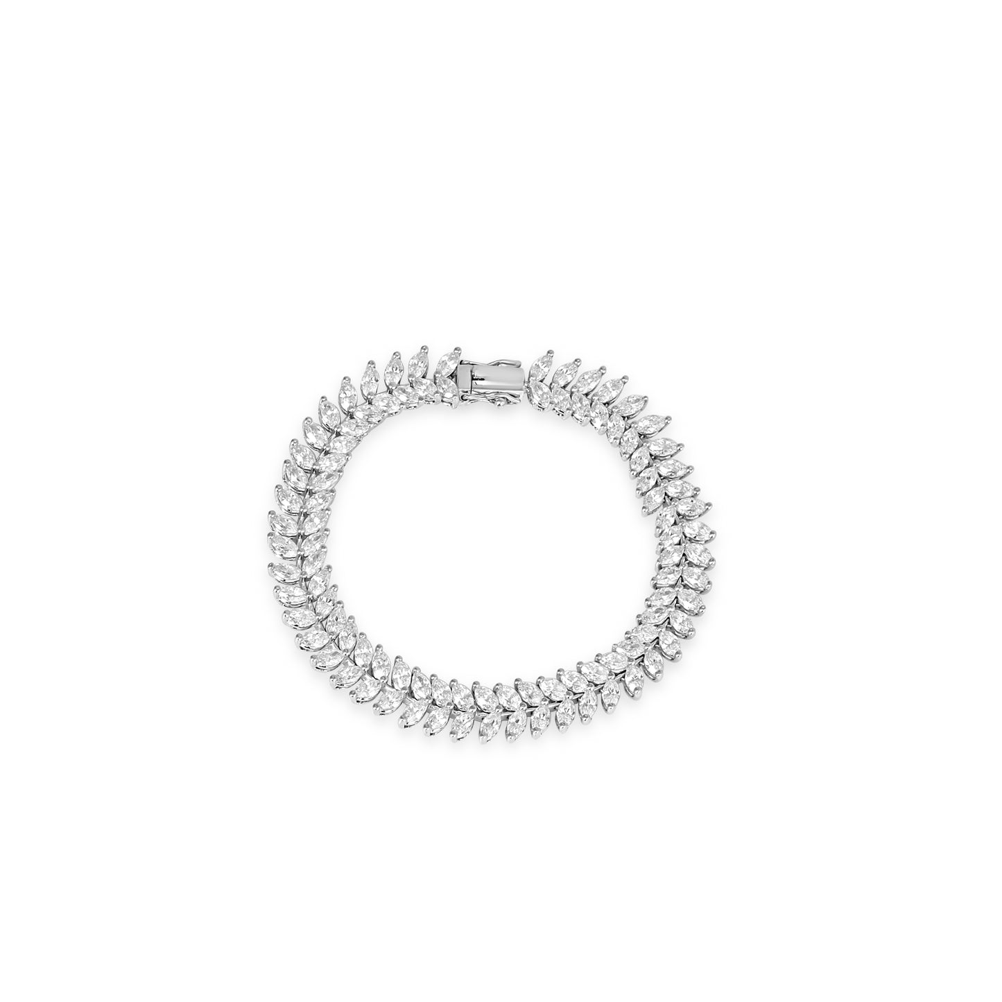 Maddie Marquise Tennis Bracelet