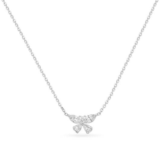 Diamond Butterfly Pendant