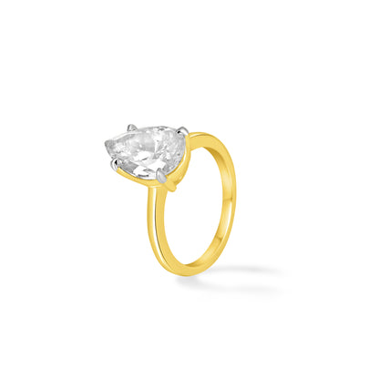 The Signature Pear Ring