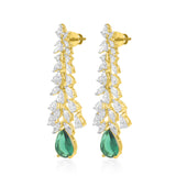 Stella Emerald Earrings