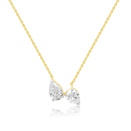 Pear Toi Et Moi Neckpiece