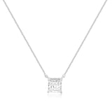 Princess Cut Solitaire  Pendant