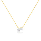 Princess & Pear Toi et Moi Neckpiece
