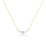 Clara Mixed Shape Dainty  Pendant
