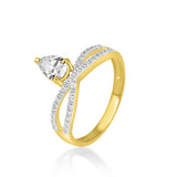 Nara Pear Ring