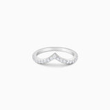 The Signature V Band Ring
