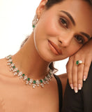 Enchanté Emerald Necklace Set