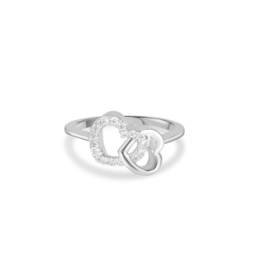Heart Infinity Ring