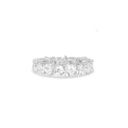 Heart Eternity Ring
