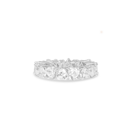 Heart Eternity Ring