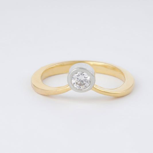 Elevated Encircled Ring