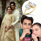 Aditi Toi et Moi Ring (Moissanite)