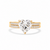 The Rosalie Heart Ring