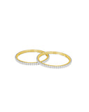 Round Solitaire Bangles